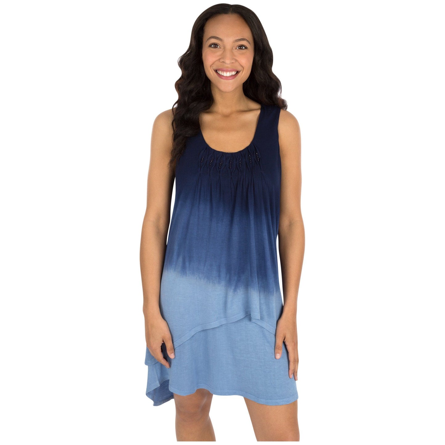 Stella Blue Ombre Sleeveless Tunic