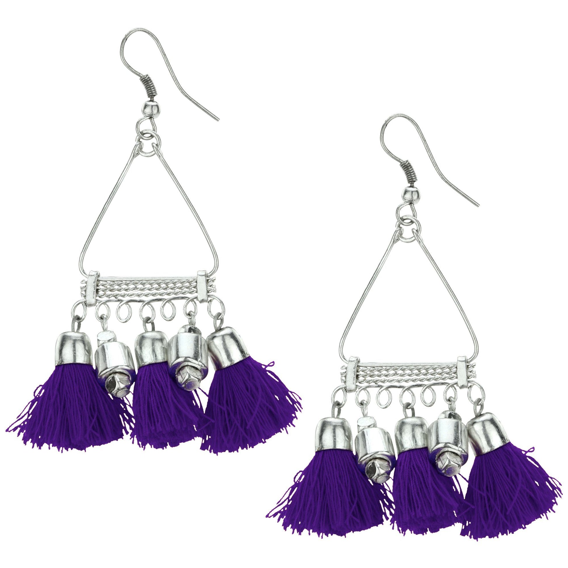 Taj Tassel Earrings