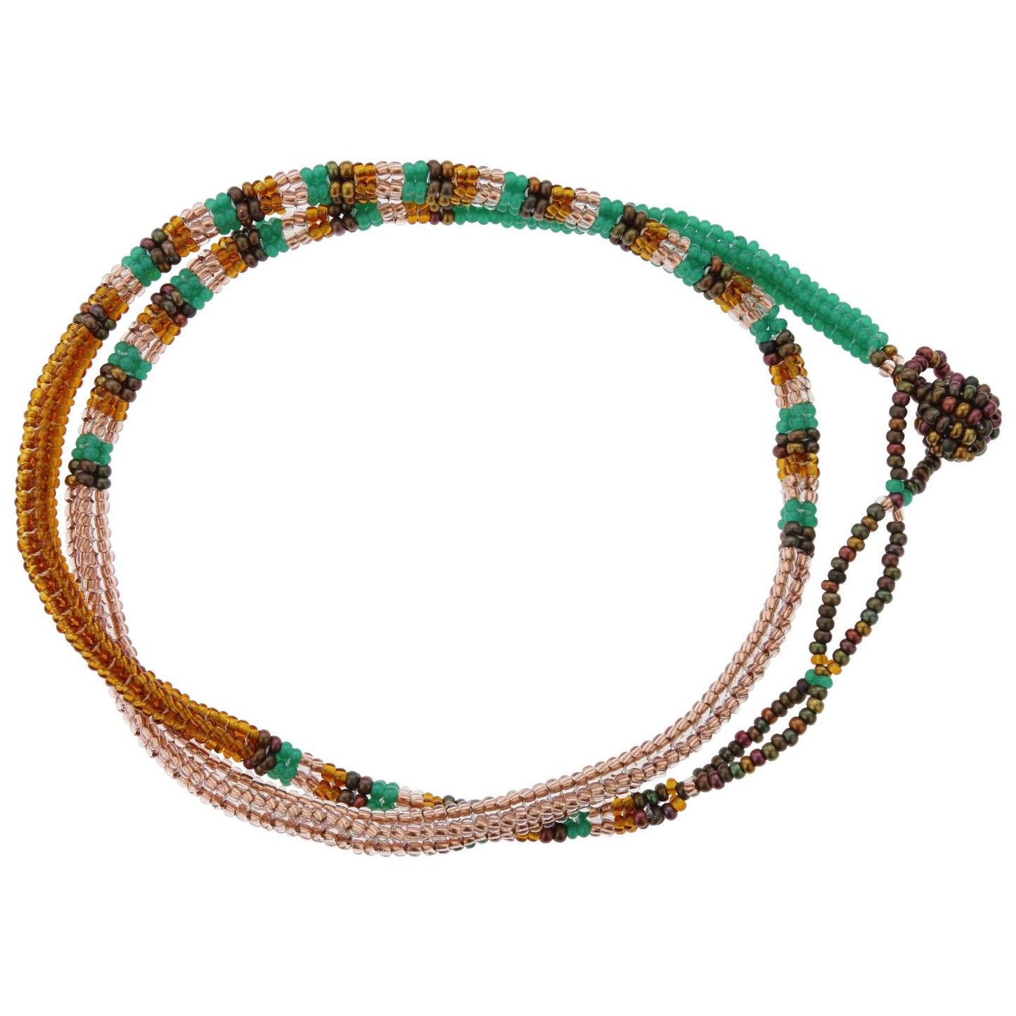 Thanda Zulu Beaded Wrap Bracelet/Necklace