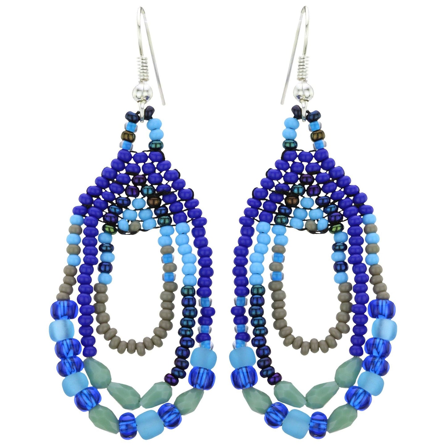 Three Cheers Beaded Earrings