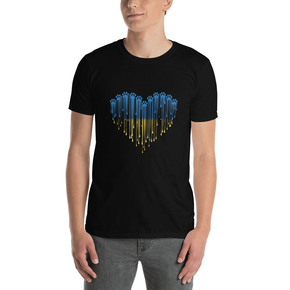 Paw Love For Ukraine T-Shirt