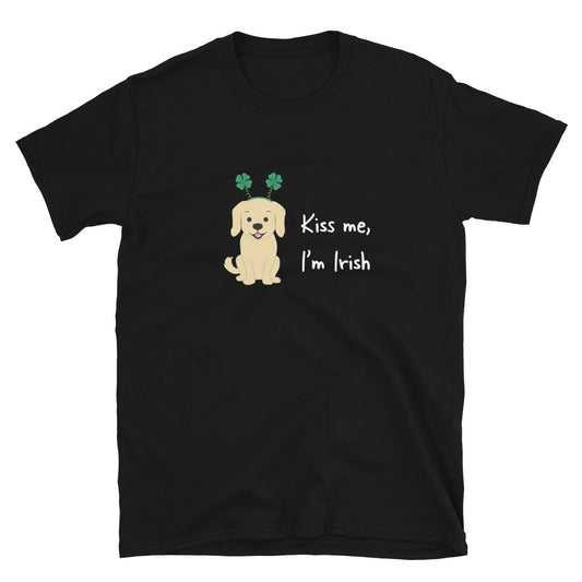 Kiss Me I'm Irish Dog T-Shirt