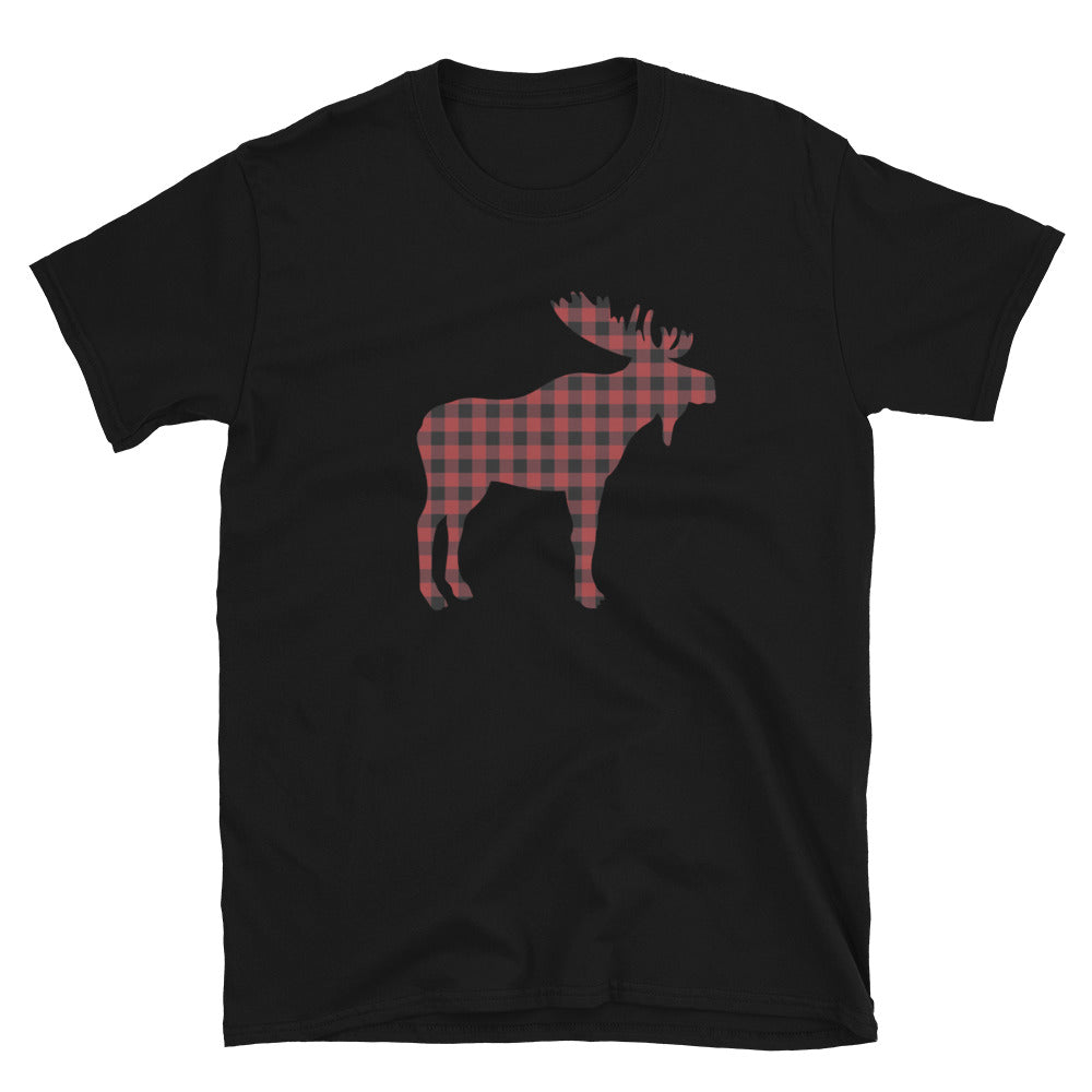 Gingham Moose T-Shirt