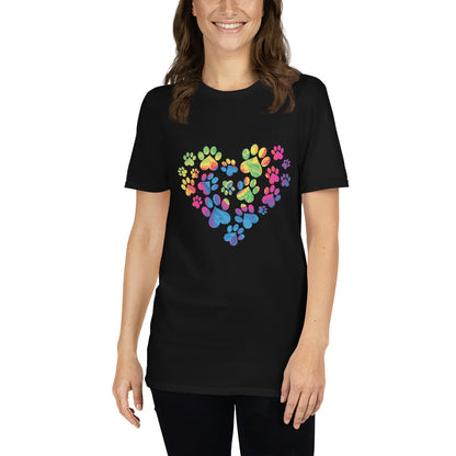 Anniversary Paw Print Love T-Shirt