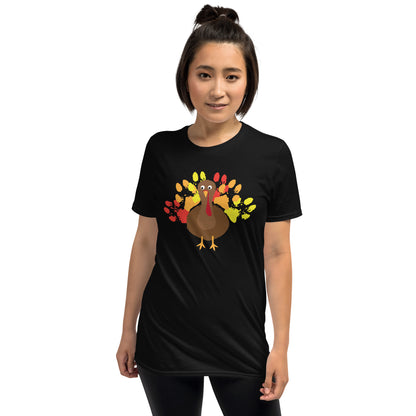 Paw Print Turkey T-Shirt