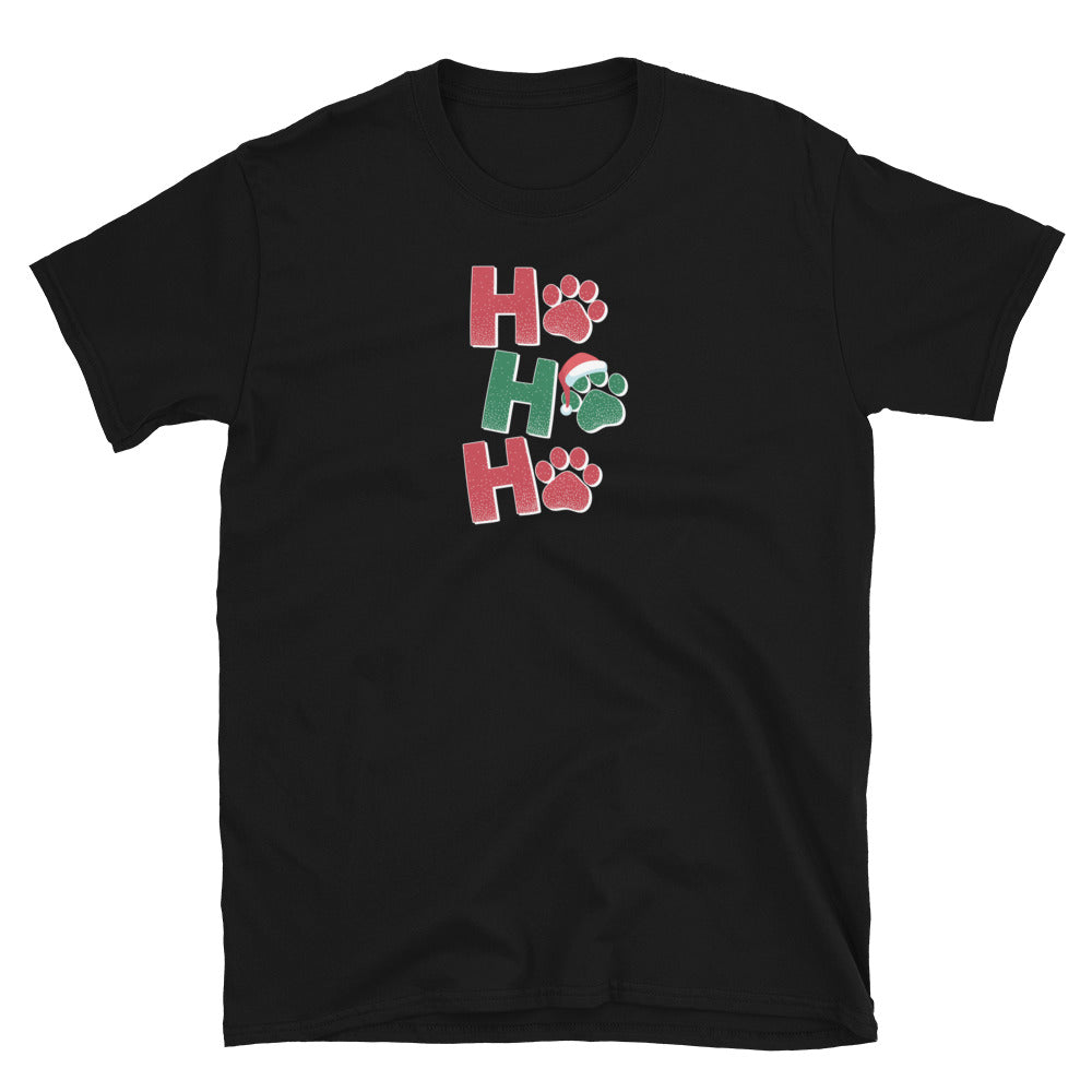 Ho Ho Ho Paw Print T-Shirt