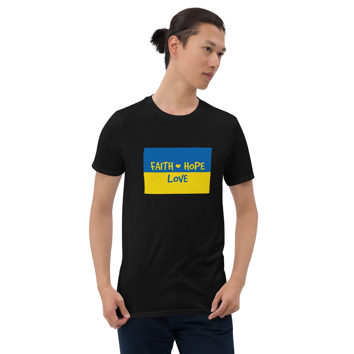 Hope, Faith & Love for Ukraine T-Shirt