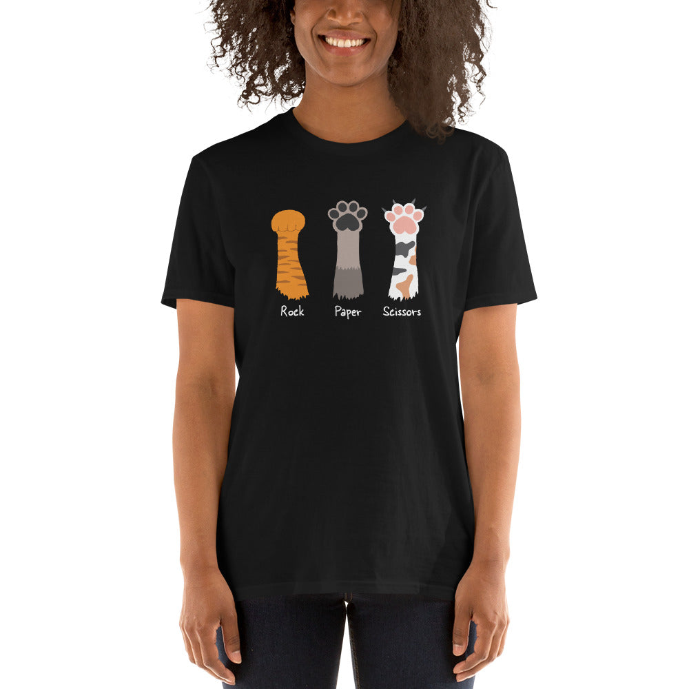 Rock Paper Scissors Paw T-Shirt