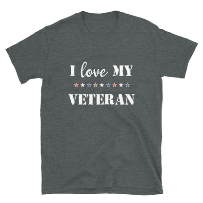 I Love My Veteran T-Shirt