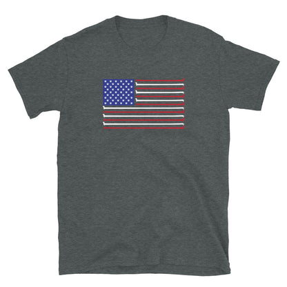 Dachshund Stars and Stripes T-Shirt