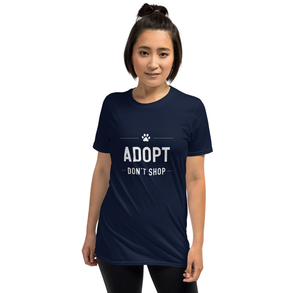 Adopt Don't Shop Paw T-Shirt