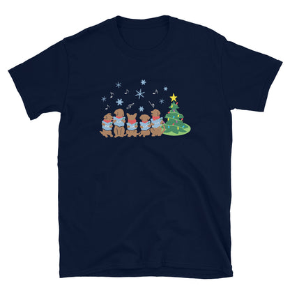 Caroling Dogs T-Shirt