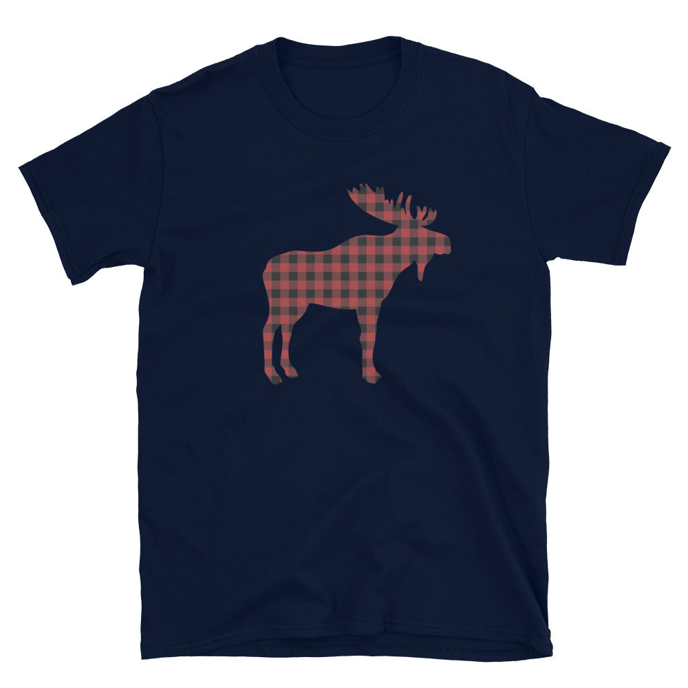 Gingham Moose T-Shirt