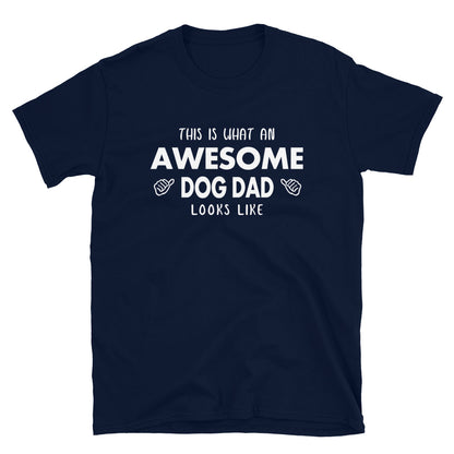 Awesome Dog Dad T-Shirt