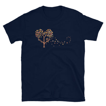 Falling Paw Leaves T-Shirt