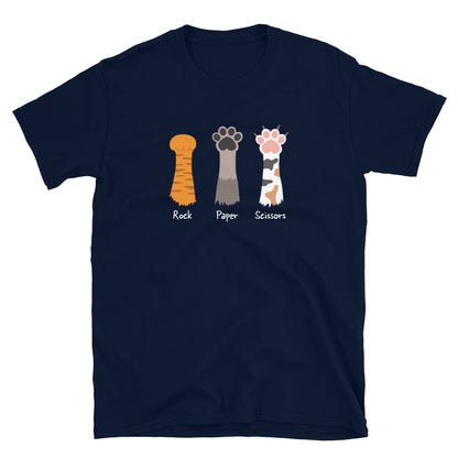 Rock Paper Scissors Paw T-Shirt