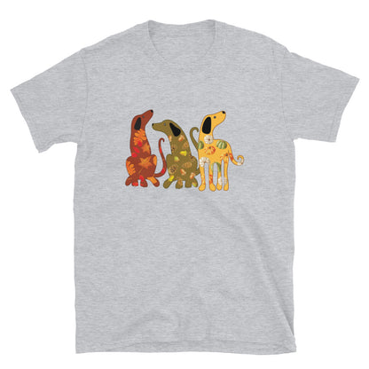 Festive Fall Dogs T-Shirt