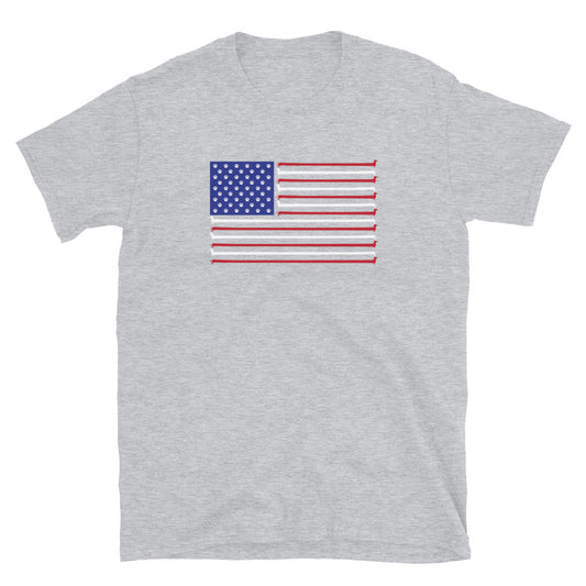 Dachshund Stars and Stripes T-Shirt