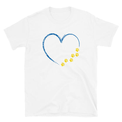 Ukrainian Paws for Love T-Shirt