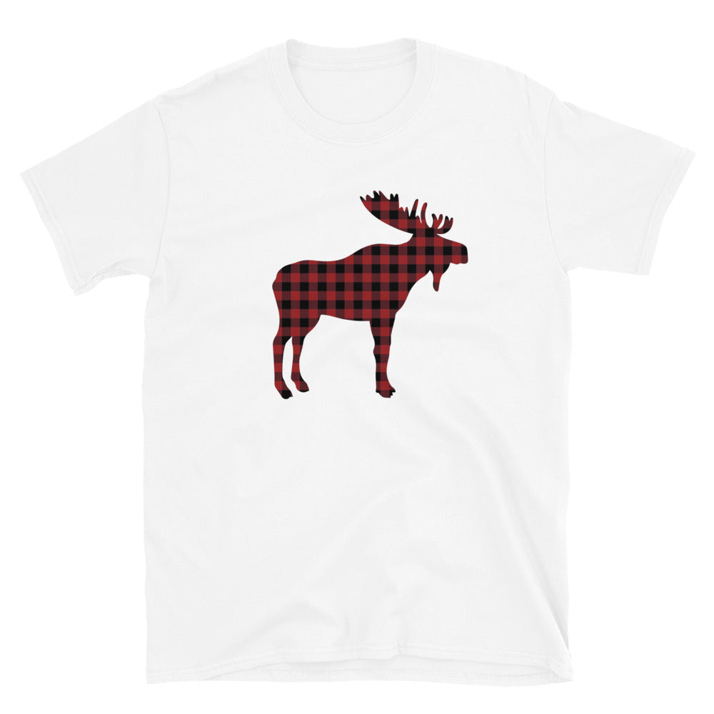 Gingham Moose T-Shirt