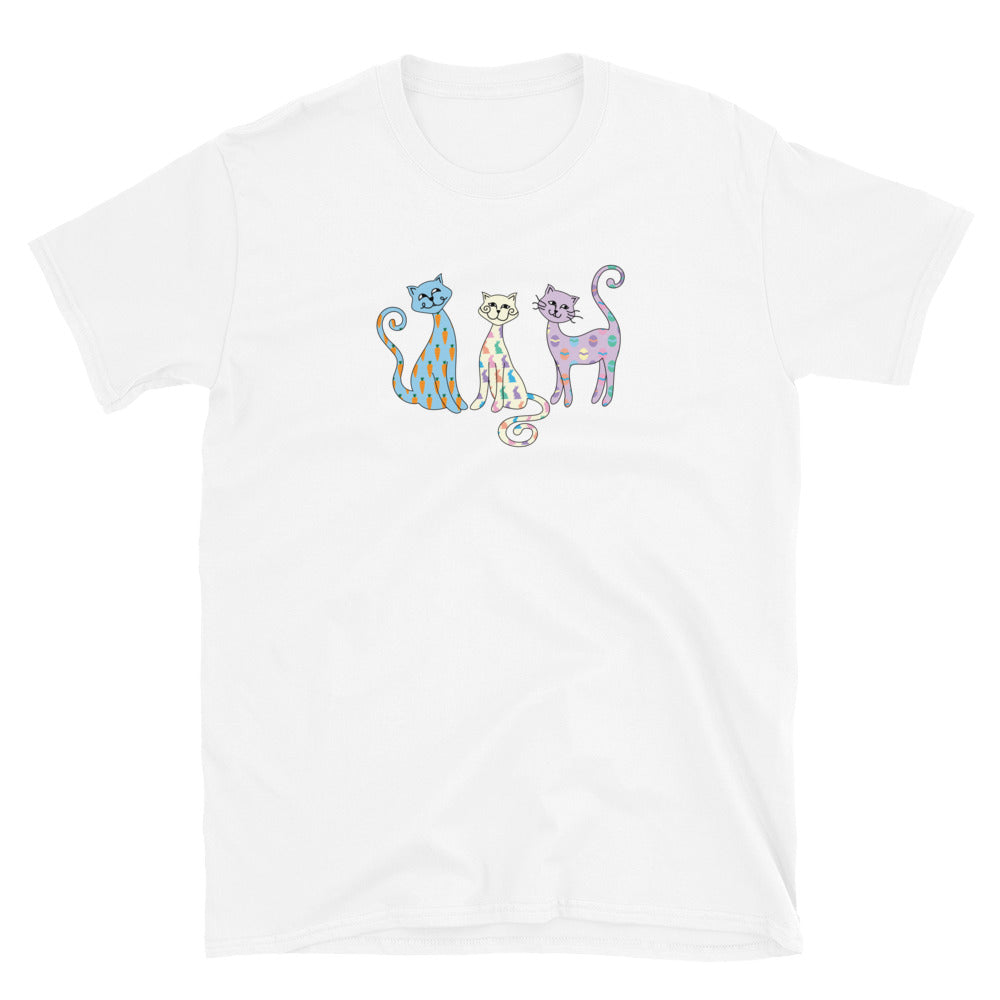 Whimsy Easter Cats T-Shirt