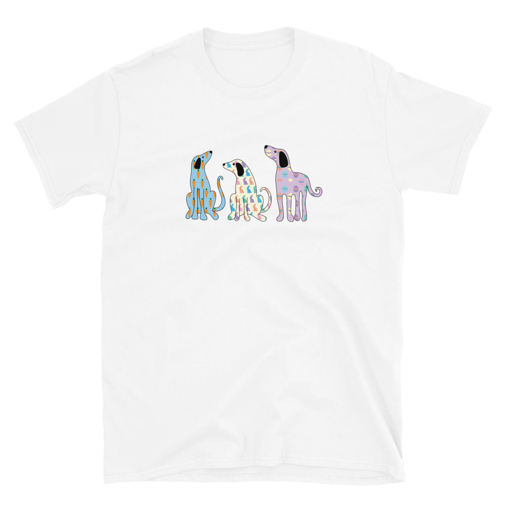 Whimsy Easter Dogs T-Shirt