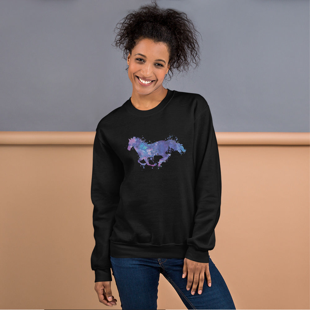 Wild Horse of the Night Crewneck Sweatshirt