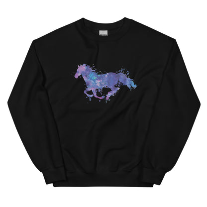 Wild Horse of the Night Crewneck Sweatshirt