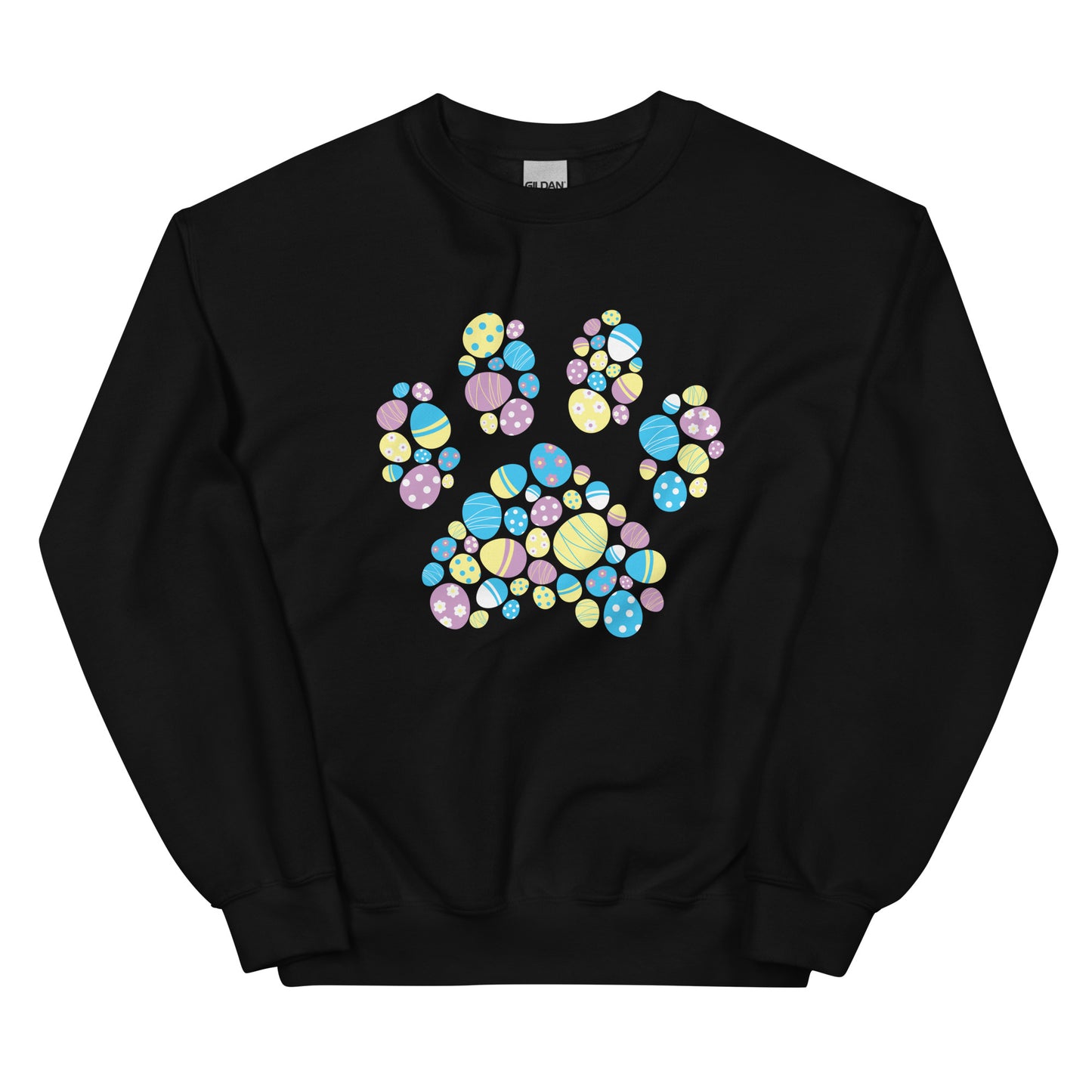 Easter Egg Paw Crewneck Sweatshirt