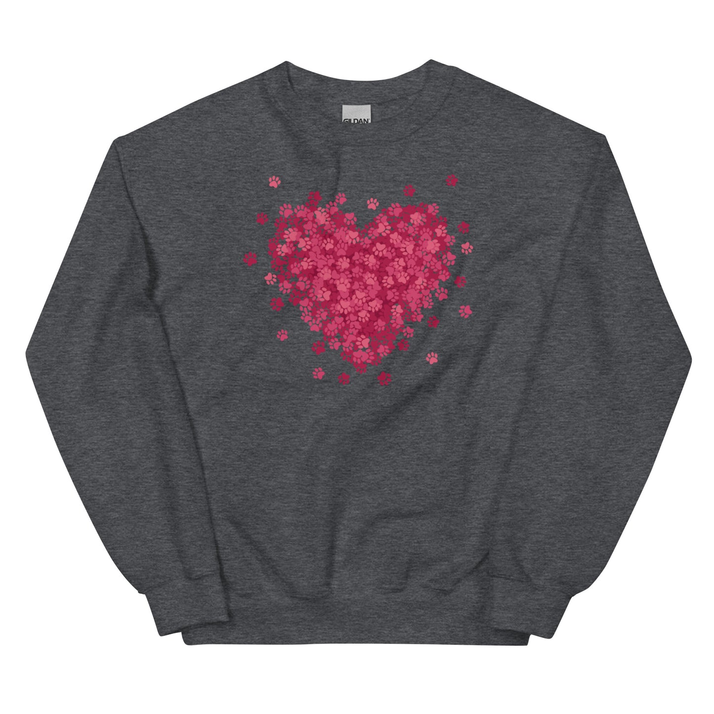 Bursting with Paw Love Crewneck Sweatshirt