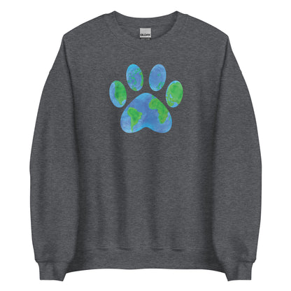 Earth Paw Crewneck Sweatshirt