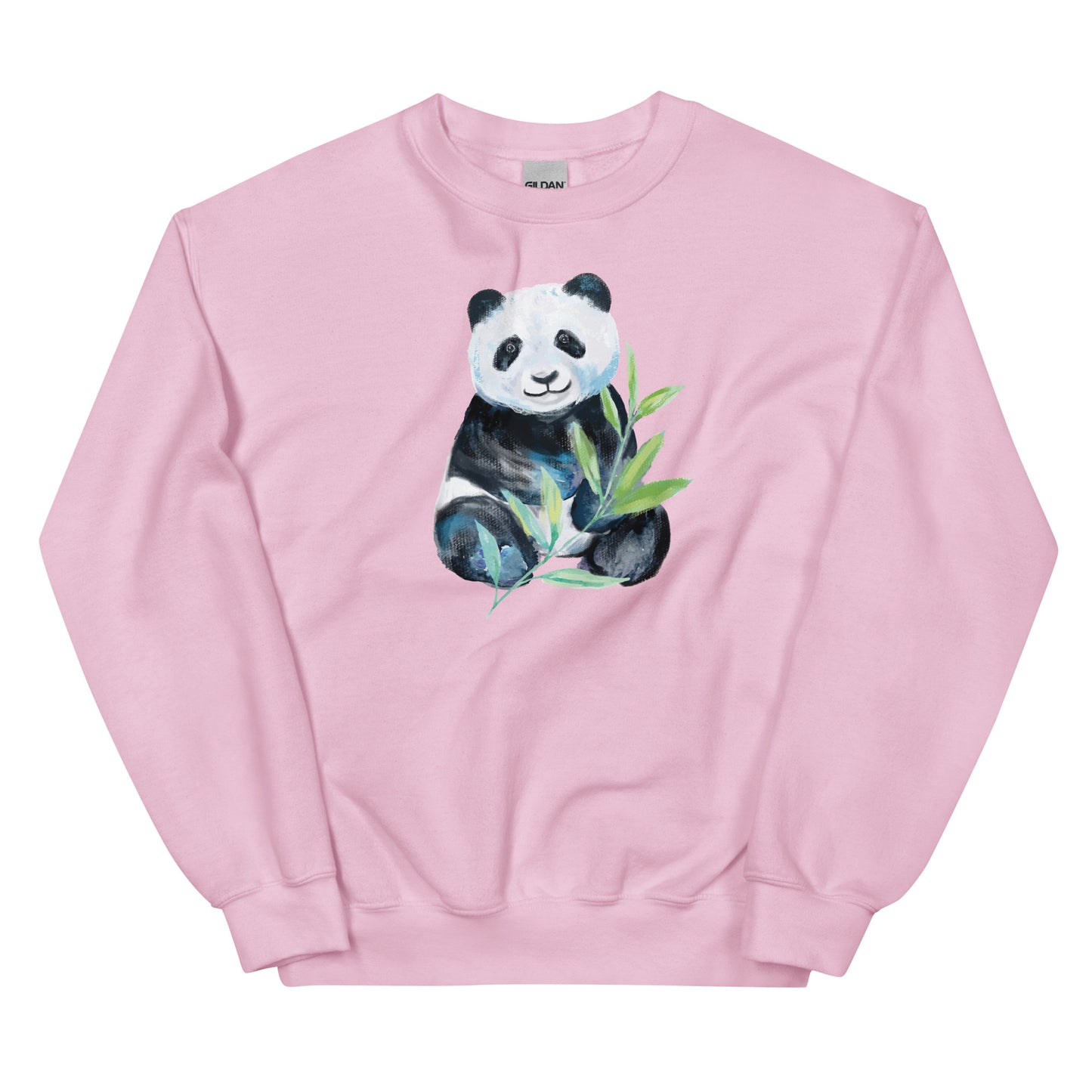 Watercolor Panda Crewneck Sweatshirt