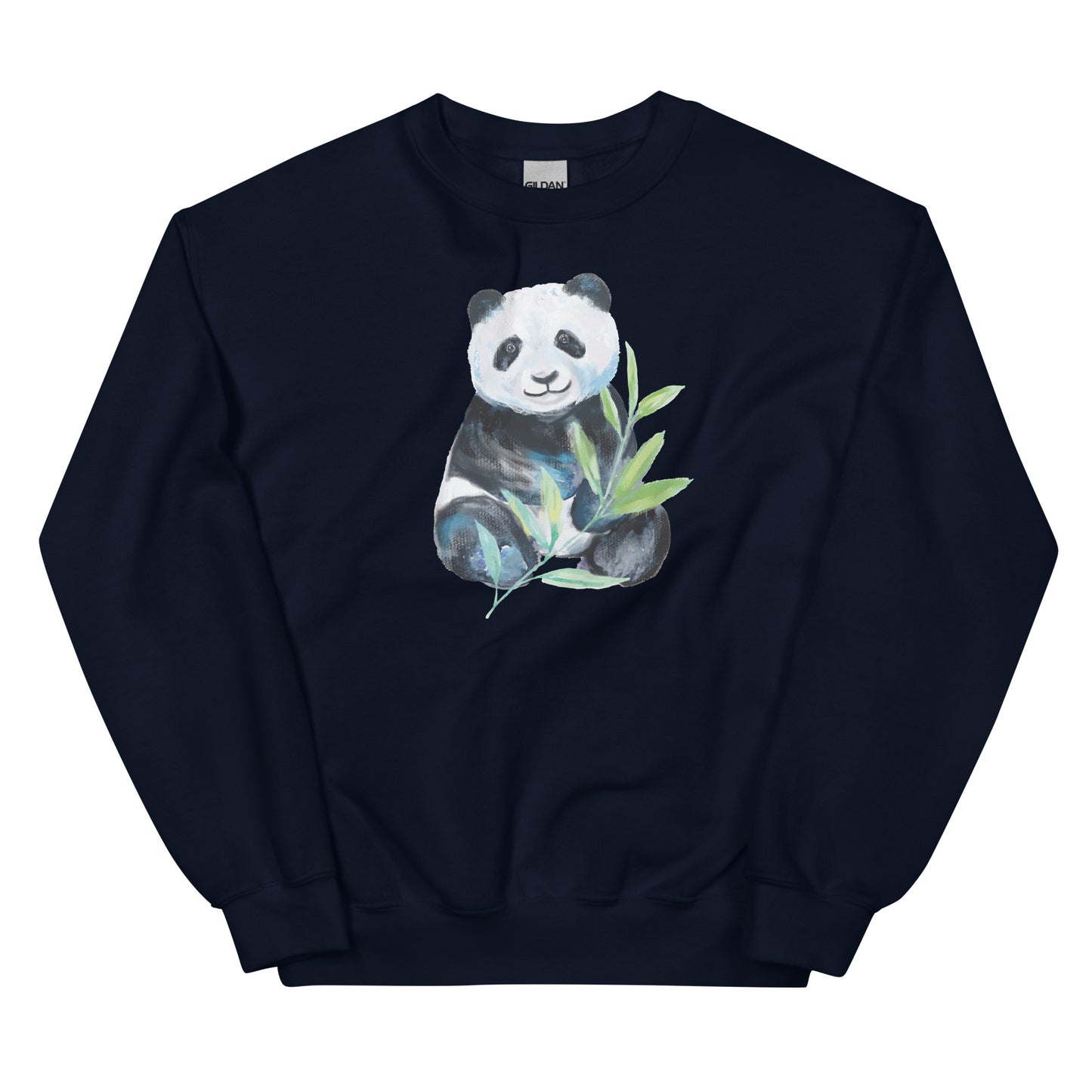 Watercolor Panda Crewneck Sweatshirt