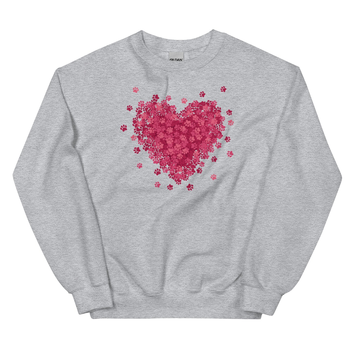 Bursting with Paw Love Crewneck Sweatshirt