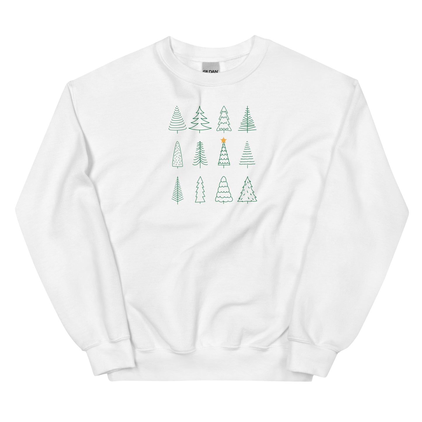 Christmas Trees Crewneck Sweatshirt