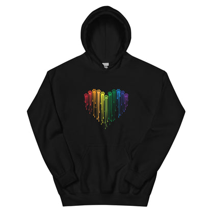 Rainbow Painted Paws Hoodie