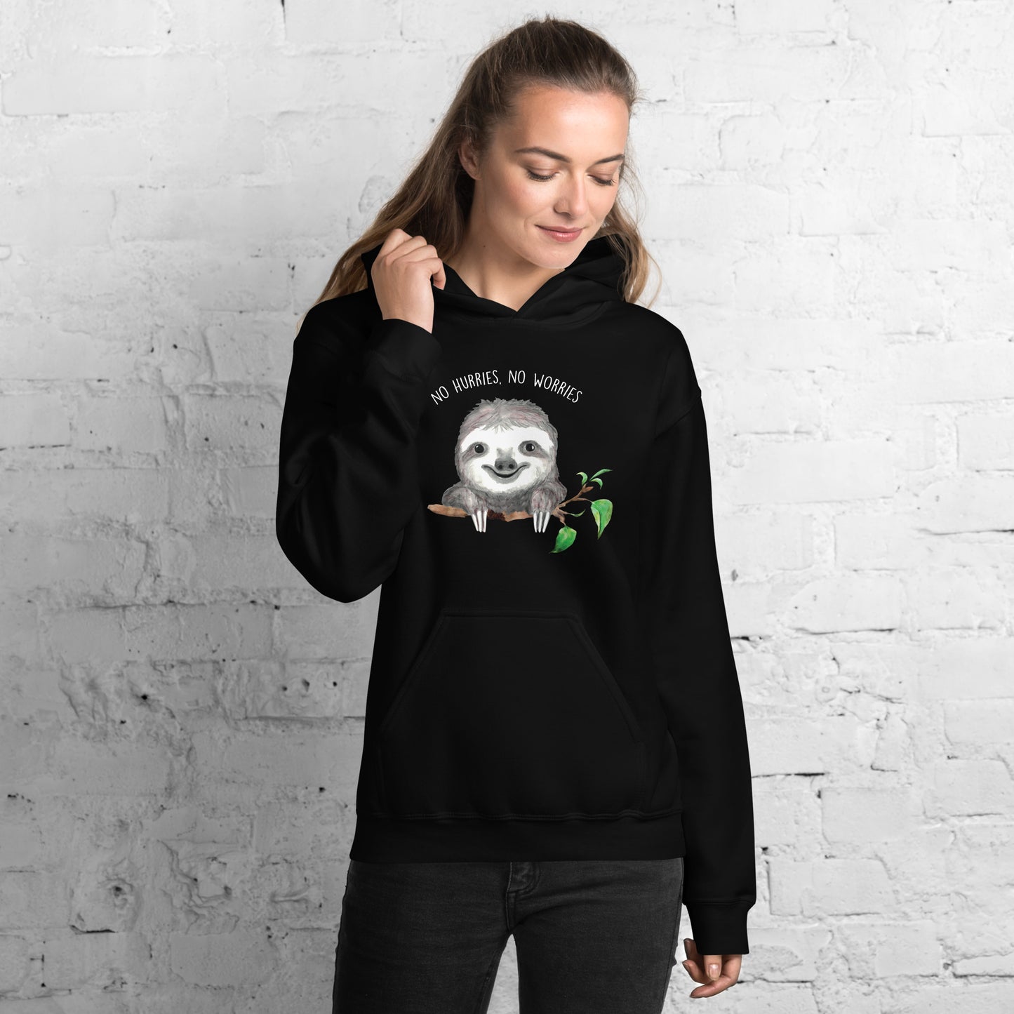 Smiling Sloth Hoodie