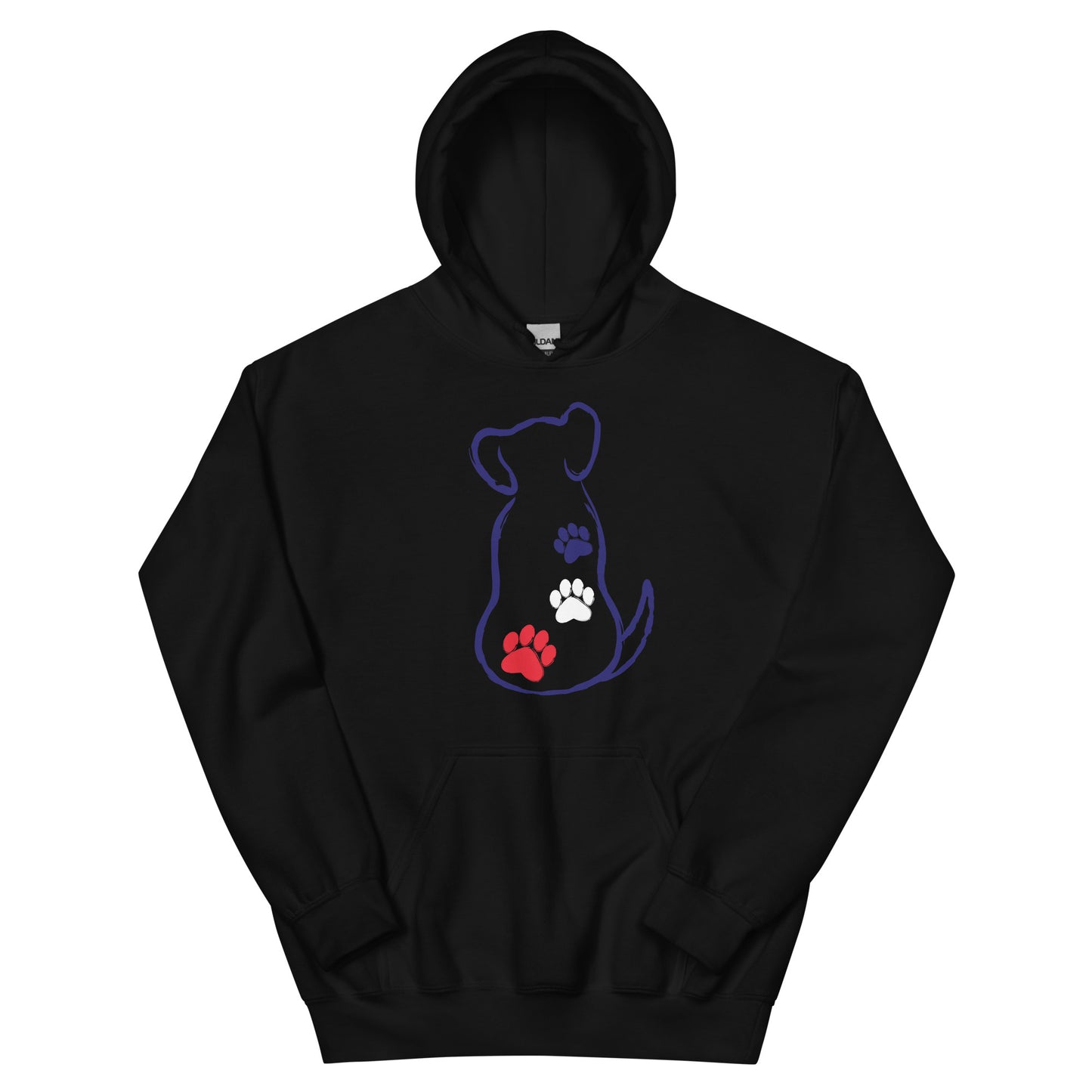 Patriotic Dog Hoodie