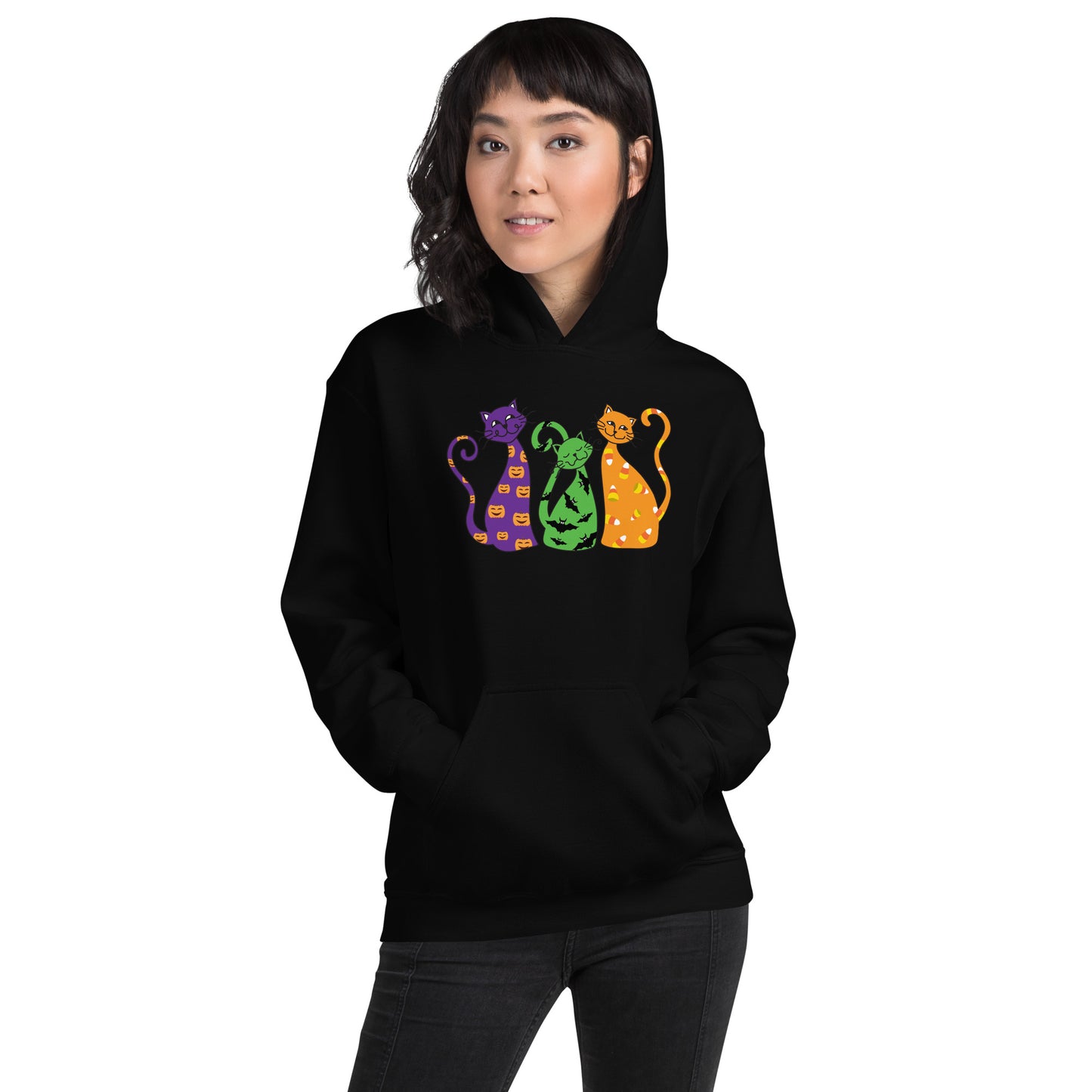 Happy Halloween Cats Hoodie