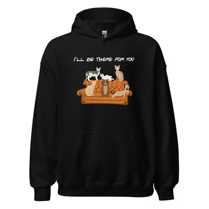 I'll Be There For You Cat Hoodie