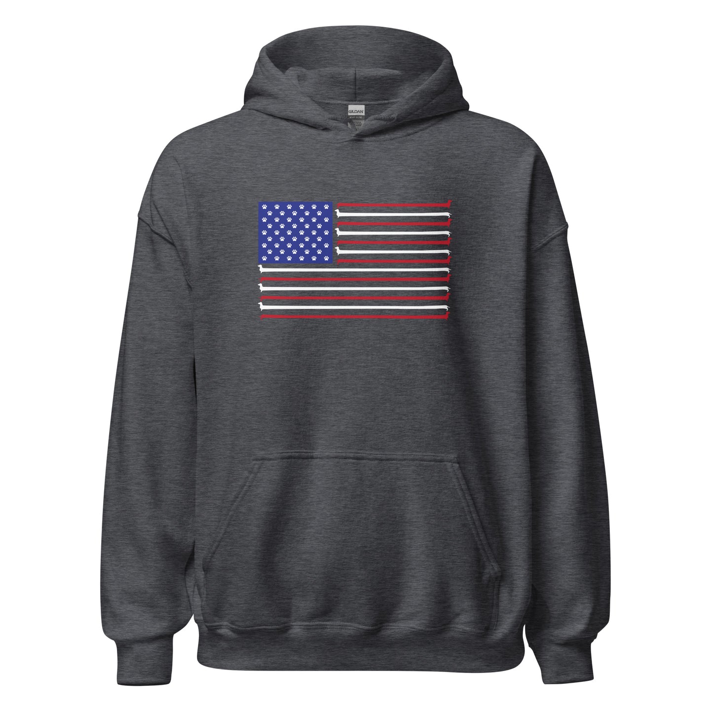 Dachshund Stars and Stripes Hoodie