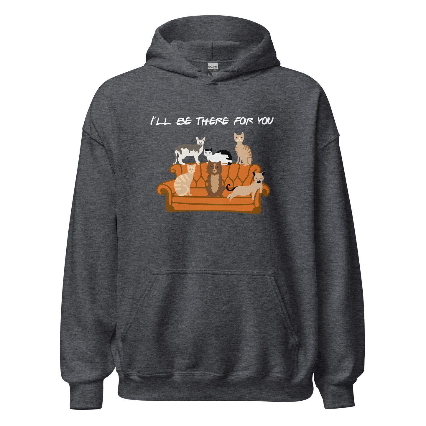 I'll Be There For You Cat Hoodie