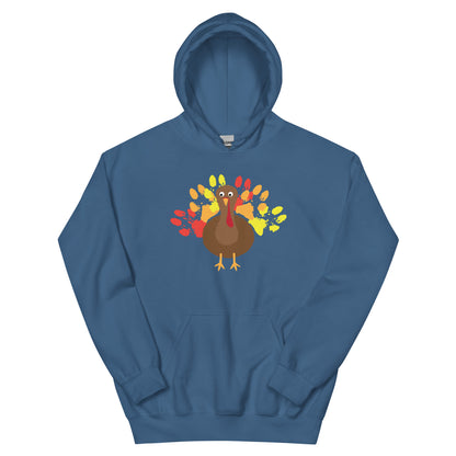 Paw Print Turkey Hoodie