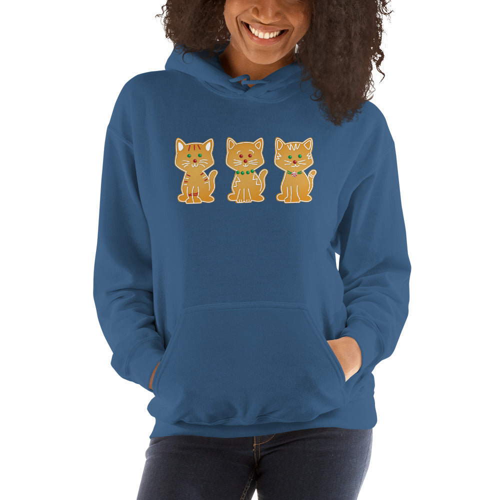 Gingerbread Cats Hoodie