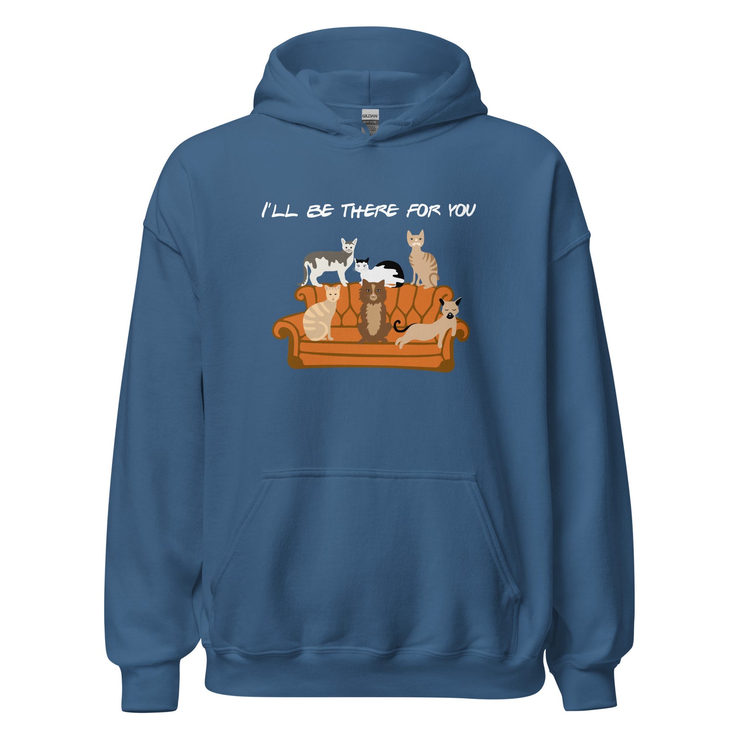 I'll Be There For You Cat Hoodie