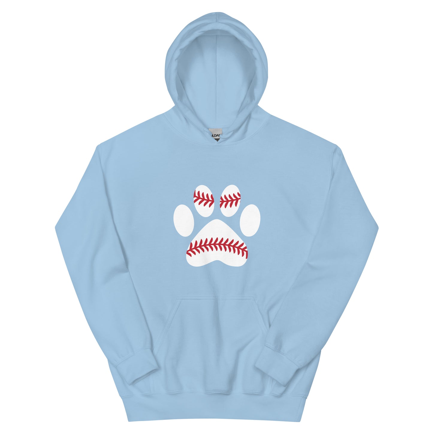 Baseball Paw Hoodie