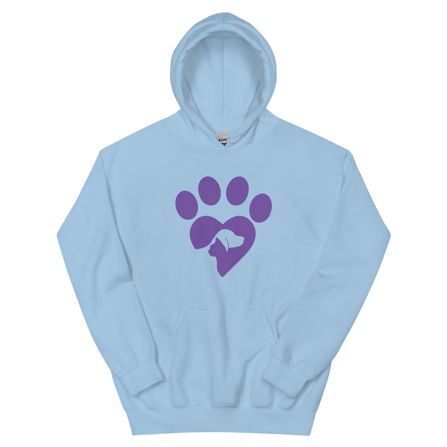 Paw Print Pet Love Hoodie