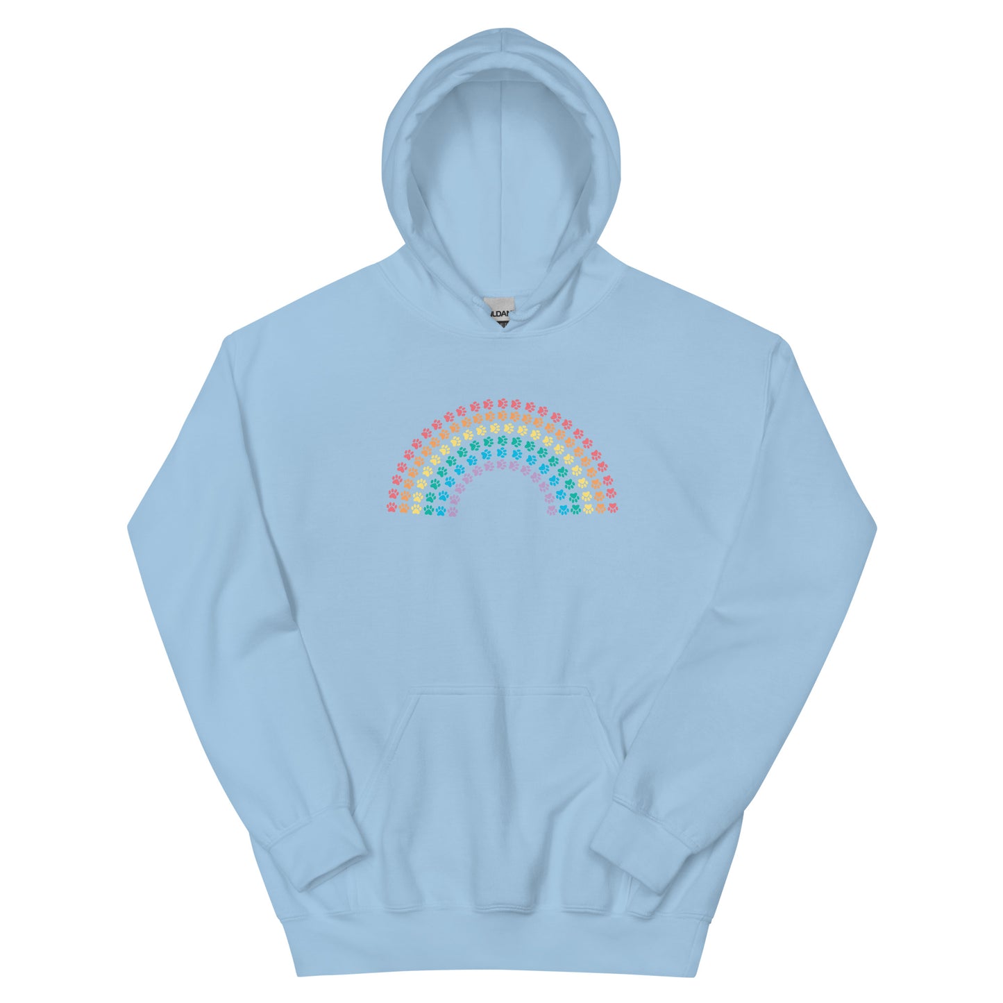 Rainbow of Paws Hoodie