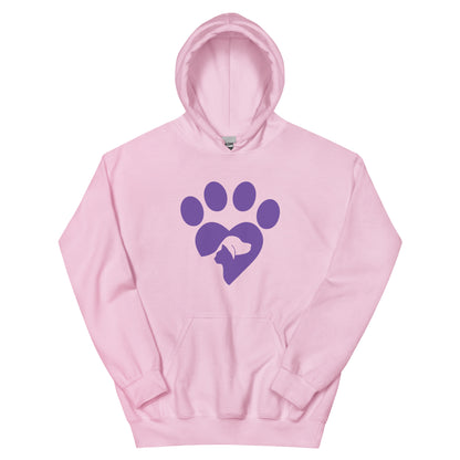 Paw Print Pet Love Hoodie