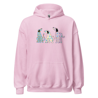 Whimsy Easter Dogs Hoodie